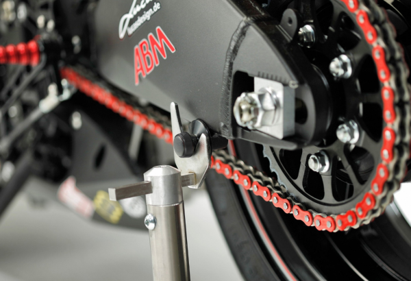 Mounting stand holder (bobbin) for Aprilia